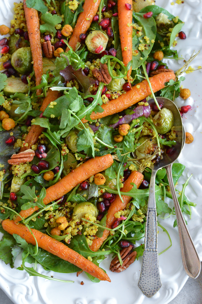 Moroccan festive #salad #vegan #glutenfree #healthyrecipe #festiverecipes | via @fit.foodie.nutter