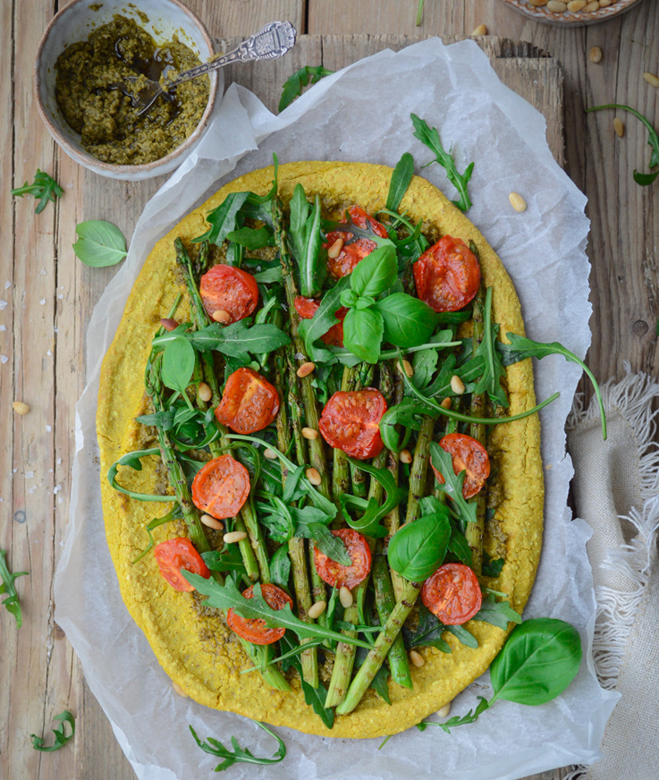 Two-ingredient healthy pizza base (Vegan, Gluten free) #vegan #glutenfree #pizza #veganpizza #glutenfreepizza #healthypizza #cleanrecipes
