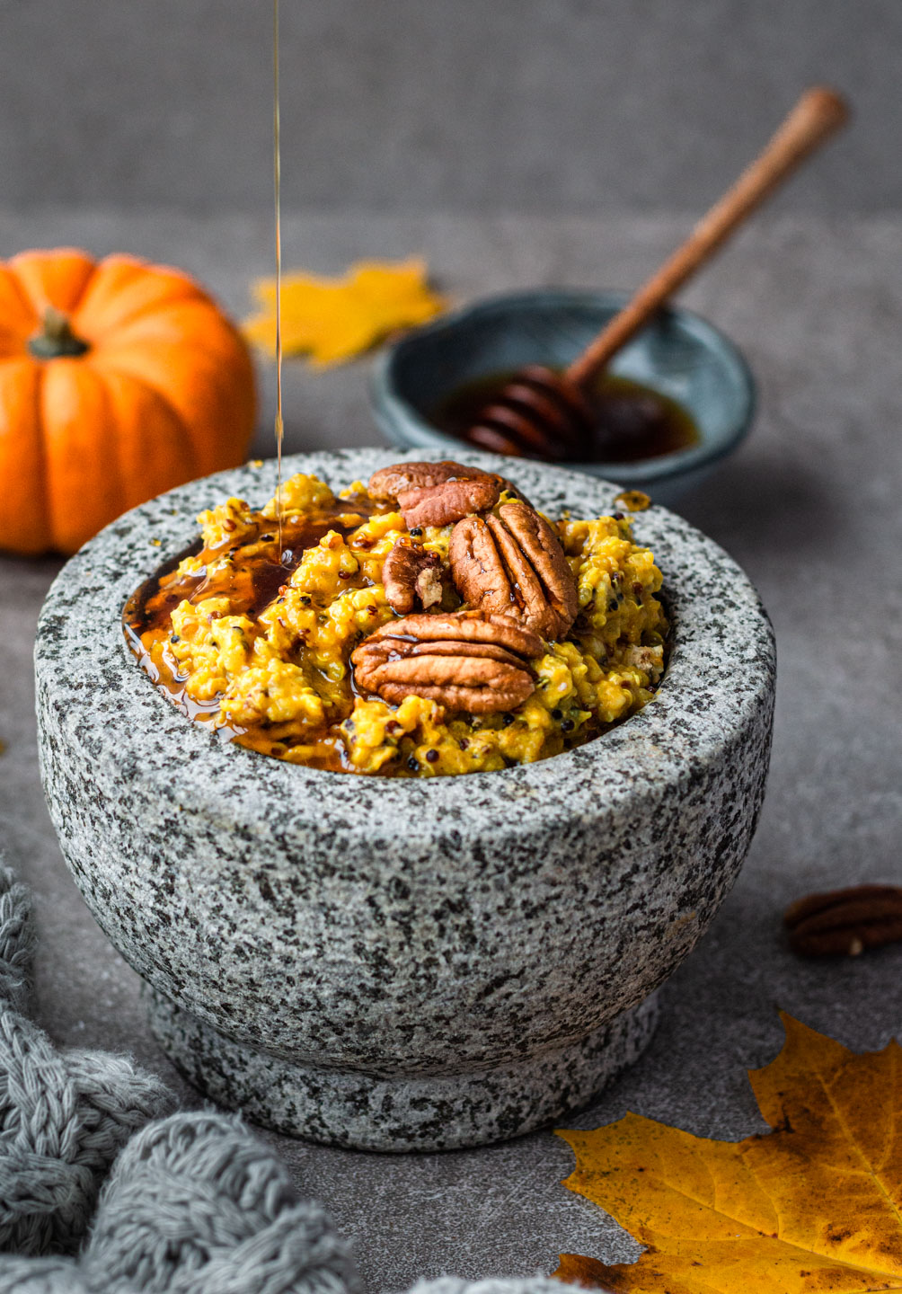 Cosy pumpkin porridge - Fit Foodie Nutter