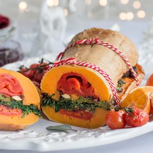 Vegan Roasted Butternut Squash – perfect for Thanksgiving, Christmas or traditional Sunday roast