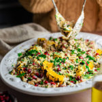 VEGAN WINTER TABBOULEH SALAD IN COLLABORATION WITH MICROPLANE (AD)